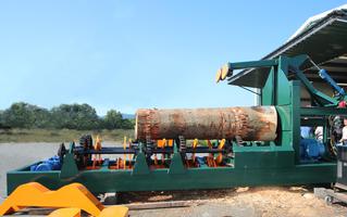 Mellott Log Flare Butt Reducer - Sold to Elk Forest Products - Mifflintown, PA
